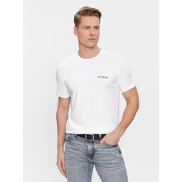 Guess Guess Póló Joe U4RM01 K6YW0 Fehér Regular Fit