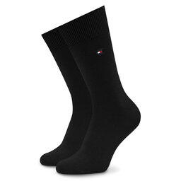 

Набір 2 пар високих чоловічих шкарпеток Tommy Hilfiger 701222634 Black 004, Чорний