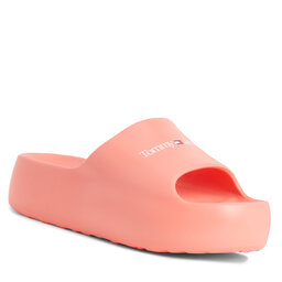 

Шльопанці Tommy Jeans Tjw Chunky Flatform Pool Slide EN0EN02438 Santa Fe Sunset XKI, Кораловий