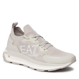 EA7 Emporio Armani Sneakersy EA7 Emporio Armani X8X113 XK269 T146 Silver Cloud+Off Wht