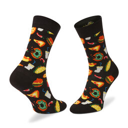 

Високі жіночі шкарпетки Happy Socks, Чорний