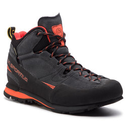 La Sportiva Trekkingi La Sportiva Boulder X Mid 17E900304 GORE-TEX Carbon/Flame