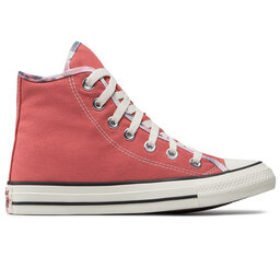 

Кеди Converse Ctas Hi 570906C Terracotta Pink/Egret/Black, Червоний