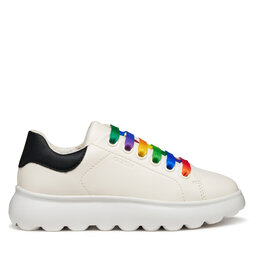 Geox Sneakersy Geox J Puffypop J55MRA 000BC C0653 S Biały