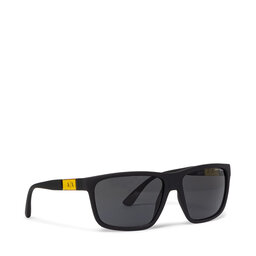 Armani Exchange Ochelari de soare Armani Exchange 0AX4121S 807887 Matte Black/Dark Grey