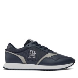 

Снікерcи Tommy Hilfiger Runner Evo Mix Lth Mix FM0FM04887 Desert Sky DW5, Голубий