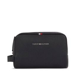 Tommy Hilfiger Kozmetični kovček Tommy Hilfiger Essential PU AM0AM09508 Black BDS