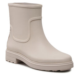 Calvin Klein Gummistiefel Calvin Klein Rain Boot HW0HW01301 Dk Ecru PC4