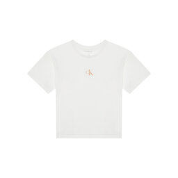 Calvin Klein Jeans Calvin Klein Jeans T-Shirt IG0IG02136 Weiß Boxy Fit