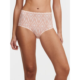 Chantelle Chantelle Klasične spodnje hlačke z visokim pasom Soft Stretch C11D70 Roza