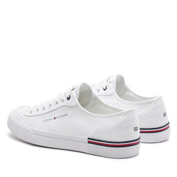

Кросівки Tommy Hilfiger Corporate Vulc Canvas FM0FM04954 White YBS, Білий