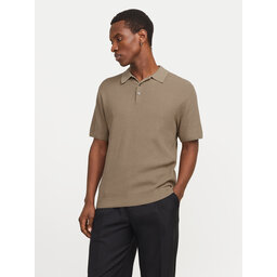 Jack&Jones Jack&Jones Polo marškinėliai Cooper 12271483 Smėlio Regular Fit