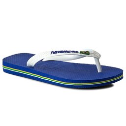 Havaianas Джапанки Havaianas Brasil Logo 41108502711 Marine Blue