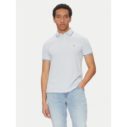 Tommy Hilfiger Tommy Hilfiger Поло Seasonal MW0MW39993 Блакитний Slim Fit