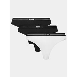 BOSS Boss 3er-Set Stringtangas 50510030 Weiß