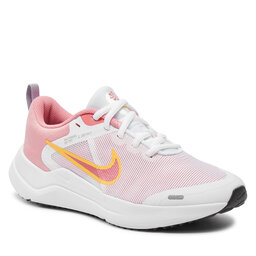 Nike Обувки Nike Downshifter 12 Nn (GS) DM4194 100 White/Laser Orange/Coral Chalk