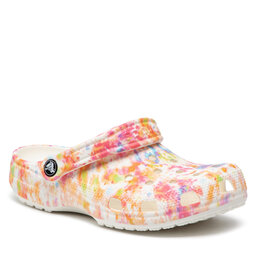 Crocs Παντόφλες Crocs Classic Tie Dye Graphic Clog 205453 Orange Zing/Multi