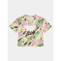 Guess Guess Camiseta J4GI12 K6YW3 De color Boxy Fit