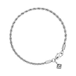 ICED STUFF Bracciale ICED STUFF Rope Oro bianco