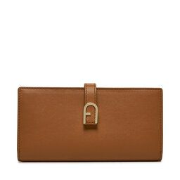 Furla Duży Portfel Damski Furla Flow Continental Bifold WP00402-BX2045-RY000 Brązowy