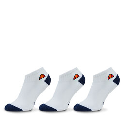 Ellesse 3 pares de calcetines cortos para mujer Ellesse Durano Quarter SEGA1638 White 908
