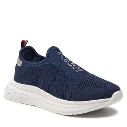 Tommy Hilfiger Sneakers Tommy Hilfiger Low Cup Sneaker T3B4-32246-0735 S Blue 800
