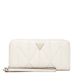 Guess Liels sieviešu maks Guess Aldina Slg SWGG96 63146 Balts