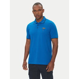 Aeronautica Militare Aeronautica Militare Polo marškinėliai 251PO1308P82 Mėlyna Regular Fit