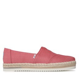 

Еспадрильї Toms Alpargata Platform Rope 10019802 Faded Rose, Рожевий