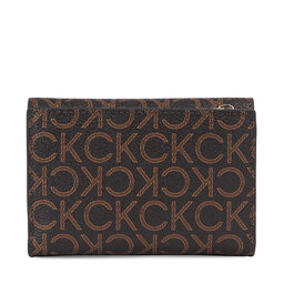 

Жіночий гаманець Calvin Klein Ck Must Trifold Sm-Mono K60K611324 Brown Mono 0HD, Коричневий