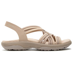 

Босоніжки Skechers Simply Stretch 163023/NTTP Natural/Taupe, Бежевий