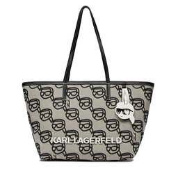 KARL LAGERFELD Τσάντα KARL LAGERFELD 235W3127 A996 Black / Gray