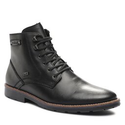 Rieker Schnürstiefeletten Rieker 15322-00 Schwarz