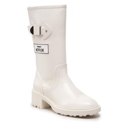 TWINSET Ботуши TWINSET Biker 222ACP282 Parchment 07222