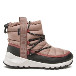 The North Face Μπότες Χιονιού The North Face Thermoball Lace Up Wp NF0A5LWD7T41-050 Καφέ