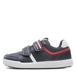 Geox Sneakersy Geox J Arzach Boy J354AA0BC14C0735 D Navy/Red
