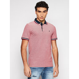 Jack&Jones Jack&Jones Polo marškinėliai Paulos 12136668 Raudona Slim Fit