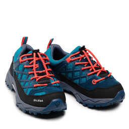 

Трекінгові черевики Salewa Jr Wildfire Wp 64009-8641 Caneel Bay/Fluo Coral, Голубий