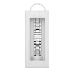 Michael Kors Cinturino di ricambio per Apple Watch Michael Kors MKS8006 Argento