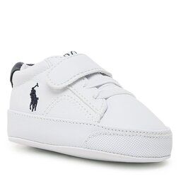 Polo Ralph Lauren Αθλητικά Polo Ralph Lauren Theron V Ps Layette RL100720 White Smooth/Navy w/ Navy PP