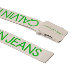 

Дитячий пояс Calvin Klein Jeans Canvas Logo Belt IU0IU00125 AF, Бежевий