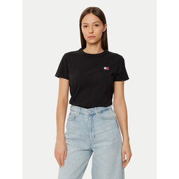 Tommy Jeans Tommy Jeans T-Shirt DW0DW20153 Μαύρο Regular Fit