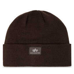 Alpha Industries Czapka Alpha Industries X-Fit Beanie 168905 Hunter Brown 696