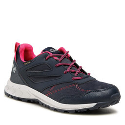 Jack Wolfskin Botas de trekking Jack Wolfskin Woodland Texapore Low K 4042162 Night Blue/Pink