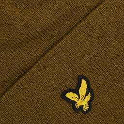 

Шапкa Lyle & Scott Beanie HE960ARC Olive W485, Зелений