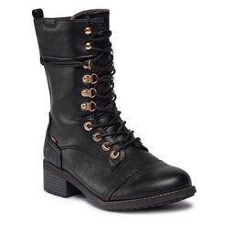 Mustang Bokacsizma Mustang 1402501 Schwarz/Gold 929