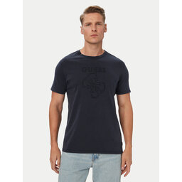 Guess Guess Футболка M6YI54 K4610 Cиній Regular Fit