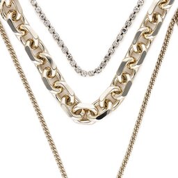 

Намисто Patrizia Pepe 8JA024/M003-FD49 Gold Crystal, Золотий