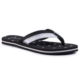 Tommy Hilfiger Flip flop Tommy Hilfiger Flag Beach Sandal FW0FW04812 Black BDS