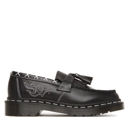 Dr. Martens Mokasíny Dr. Martens Adrian Gothic Americana DM31626001 Černá